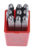 875-4714 RS PRO 2.5mm x 9 Piece Engraving Number Punch Set, (0 → 8)