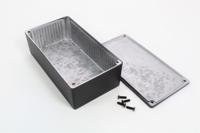 1590pbk Hammond 1590 Series Die Cast Aluminium Enclosure, IP54, 153mm