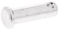 838-984 RS PRO 25.4mm Bright Zinc Plated Steel Clevis Pin, 8mm Diameter