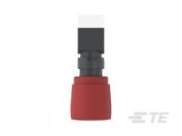 pbes16l2cr TE Connectivity Twist Release Illuminated Emergency Stop Push Button, Panel Mount, 16mm Cutout, 1 NO + 1 NC, IP65