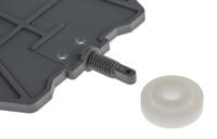 1sna116795r1100 Entrelec SCFCV Series End Cover for Use with DIN Rail Terminal Blocks