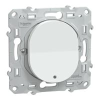 s320276 Schneider Electric Ovalis Series Push Button Switch, Push to Make, Flush Mount, 250V, IP21D