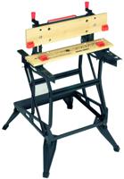 wm626-xj Black & Decker Portable Steel Workbench, 250kg Max Load, Adjustable Height, 775mm x 740mm