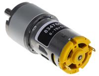 834-7663 RS PRO Brushed Geared DC Geared Motor, 7.85 W, 12 V dc, 1482 gcm, 431 rpm, 6mm Shaft Diameter