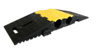 252-2816 RS PRO 850mm Black/Yellow Cable Cover in Rubber, 80mm Inside dia.