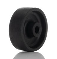 28002 LAG Black Thermoplastic High Temperature Resistant Trolley Wheel, 150kg