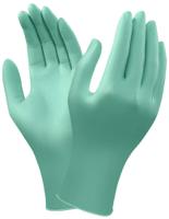 25101090 Ansell MICROFLEX® NeoTouch™ 25-101 Green Powder-Free Neoprene Disposable Gloves, Size 8.5-9, Large, 100 per Pack