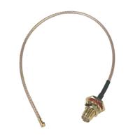 cba-uflsma20ip RF Solutions CBA Series UFL Right Angle to Female, 150 mm 50 Ω