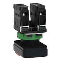 xb5aw73731b5 Schneider Electric Harmony XB5 Series Illuminated Push Button, Push-Push, Panel Mount, 22mm Cutout, SPDT, 24V, IP66,