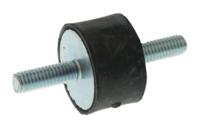 2515vv18-45 FIBET M6 Anti Vibration Mount, Male to Male Bobbin with 45kg Compression Load