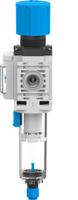 ms4-lfr-14-d6-c-p-vc-ag-bar-b Festo MS Polycarbonate Filter Regulator, 5μm, G 1/4, Automatic, 1 → 10 bar, 8098259