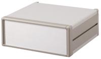 mo99-43-35gs Takachi Electric Industrial MO Light Grey Aluminium Project Box, 350 x 430 x 99mm