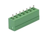 1803471 Phoenix Contact, 3.81mm Pitch, MCV 1.5/7-G-3.81, 7 Way, , Pluggable Terminal Block, Header, Wave Soldering, Solder