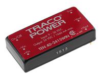ten-40-2415win TRACOPOWER TEN 40WIN DC-DC Converter, 24V dc/ 1.67A Output, 9 → 36 V dc Input, 40W, Through Hole, +75°C Max Temp