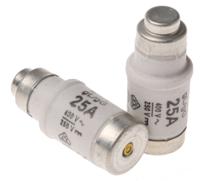 2212002 ETI 25A D02 Neozed Fuse, E18 Thread Size, gG, 400V ac