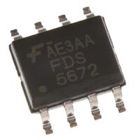 fds5672 onsemi PowerTrench Type N-Channel MOSFET, 12 A, 60 V Enhancement, 8-Pin SOIC FDS5672