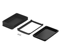 48318655hmt2 Bopla BoVersa Series Black Polycarbonate General Purpose Enclosure, 323 x 185 x 76mm