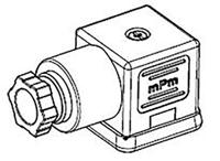 121023-0278 Molex 121023 2P+E DIN 43650 A DIN 43650 Solenoid Connector, 250 V ac, 300 V dc Voltage