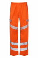 evo251-xs PULSAR EVO251 Orange Hi Vis Trouser Abrasion Resistant 26 to 29 in XS