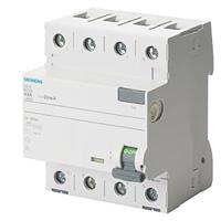 5sv3344-6kk01 Siemens 5SV3 RCCB, 40A, 4 Pole, 30mA, Type A