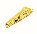 bu-30g Mueller Electric Crocodile Clip, Gold Plated Steel Contact, 5A