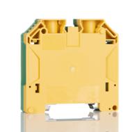 1846040000 Weidmuller  W Series Green, Yellow, 50mm², Single-Level, Screw Termination