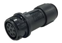 pxp401112p6065 Bulgin Circular Connector, 12 Contacts, Cable, Miniature Connector, Socket, Male, IP69K, IP66, IP68, Buccaneer 4000