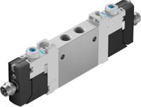 vuvg-lk10-b52-t-m7-1r8l-s Festo 5/2 Solenoid Valve - Solenoid/Solenoid M7 VUVG Series 24V dc, 8042552