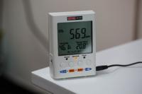 106-5304 RS PRO IM-502 Air Quality Monitor for CO2, Humidity, Temperature, +122 °F, +50 °C Max, 95%RH Max, Mains-Powered