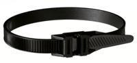 enn47962 Schneider Electric Cable Tie, Installation, 273mm x 9 mm, Black Polyamide 12, Pk-100