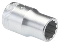 03010013 STAHLWILLE 1/2 in Drive 13mm Standard Socket, 12 point, 38 mm Overall Length
