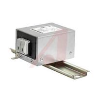 55002270 Schurter 10A, 250 V ac Female DIN Rail Mount IEC Filter 5500.2270, Quick Connect None Fuse