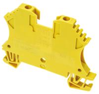 1020020000 Weidmuller  WDU Series Yellow, 2.5mm², Single-Level, Screw Termination, ATEX