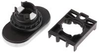 78635826-m22-ddl-ws-x1x0m22-a Eaton RMQ Titan M22 Series Black/White Illuminated Momentary Push Button Head, 22mm Cutout, IP66