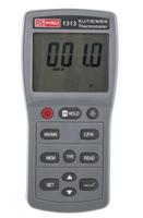 123-2211 RS PRO 1313 Wired Digital Thermometer, E, J, K, N, R, S, T Probe, 1 Input(s), +1090 (J) °C, +1300 (N) °C, +1370 (K) °C,