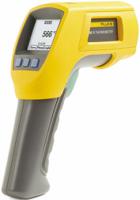 fluke-566 Fluke 566 Infrared Thermometer, -40°C Min, +650°C Max, ±1 % Accuracy, °C and °F Measurements With RS Calibration
