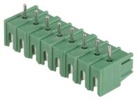 1987782 Phoenix Contact PT 2.5/ 8-5.0-V Series PCB Terminal Block, 5mm Pitch, Through Hole Mount, 1-Row, Screw Termination