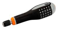 be-8575 Bahco Hexagon Bit Holder Screwdriver, 1/4 in Tip, 25 mm Blade, 147 mm Overall