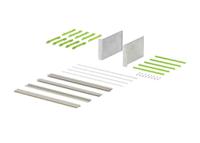 53223850hmt1-bgt-22380pi-bn Bopla Interzoll Series 3U Aluminium Subrack, 84HP, 218mm Depth