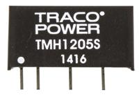 tmh-1205s TRACOPOWER TMH DC-DC Converter, 5V dc/ 400mA Output, 10.8 → 13.2 V dc Input, 2W, Through Hole, +85°C Max Temp