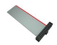 ffsd-10-d-0300-01-n Samtec FFSD Series Flat Ribbon Cable, 20-Way, 1.27mm Pitch, 76.2mm Length, Tiger Eye IDC to Tiger Eye IDC