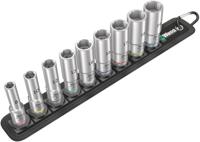05004545001 Wera 3/8 in Deep Socket Set