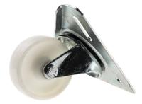 296-2922 Flexello Swivel Castor Wheel, 170kg Capacity, 75mm Wheel