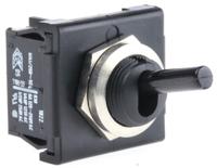 18221101 Marquardt Toggle Switch, Panel Mount, On-Off, DPST, Tab Terminal