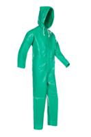 s59962xl Sioen Uk Green Coverall, EN 343:2019, EN 14605:2005, EN ISO 13688:2013, XXL