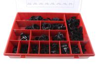 473-0963 RS PRO 200 Piece Nylon Hose Clip Kit, 5.6 → 6.8mm and 26.5 → 30.4mm Inside Diameter