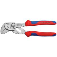 86-05-150-s02 Knipex Pliers wrench, 165 mm Overall, Angled, Bent, Flat, Straight Tip