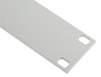 30118299 nVent SCHROFF RAL 7035 Light Grey Aluminium Front Panel, 1U, 483 x 43.6mm