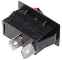 c1300xraac Arcolectric (Bulgin) Ltd SPST, On-Off Rocker Switch Panel Mount