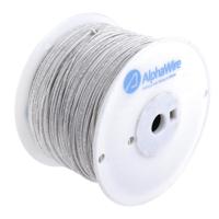 3055-wh001 Alpha Wire Hook-up Wire PVC Series White 0.81 mm² Hook Up Wire, 18 AWG, 16/0.25 mm, 305m, PVC Insulation, 3055 WH001